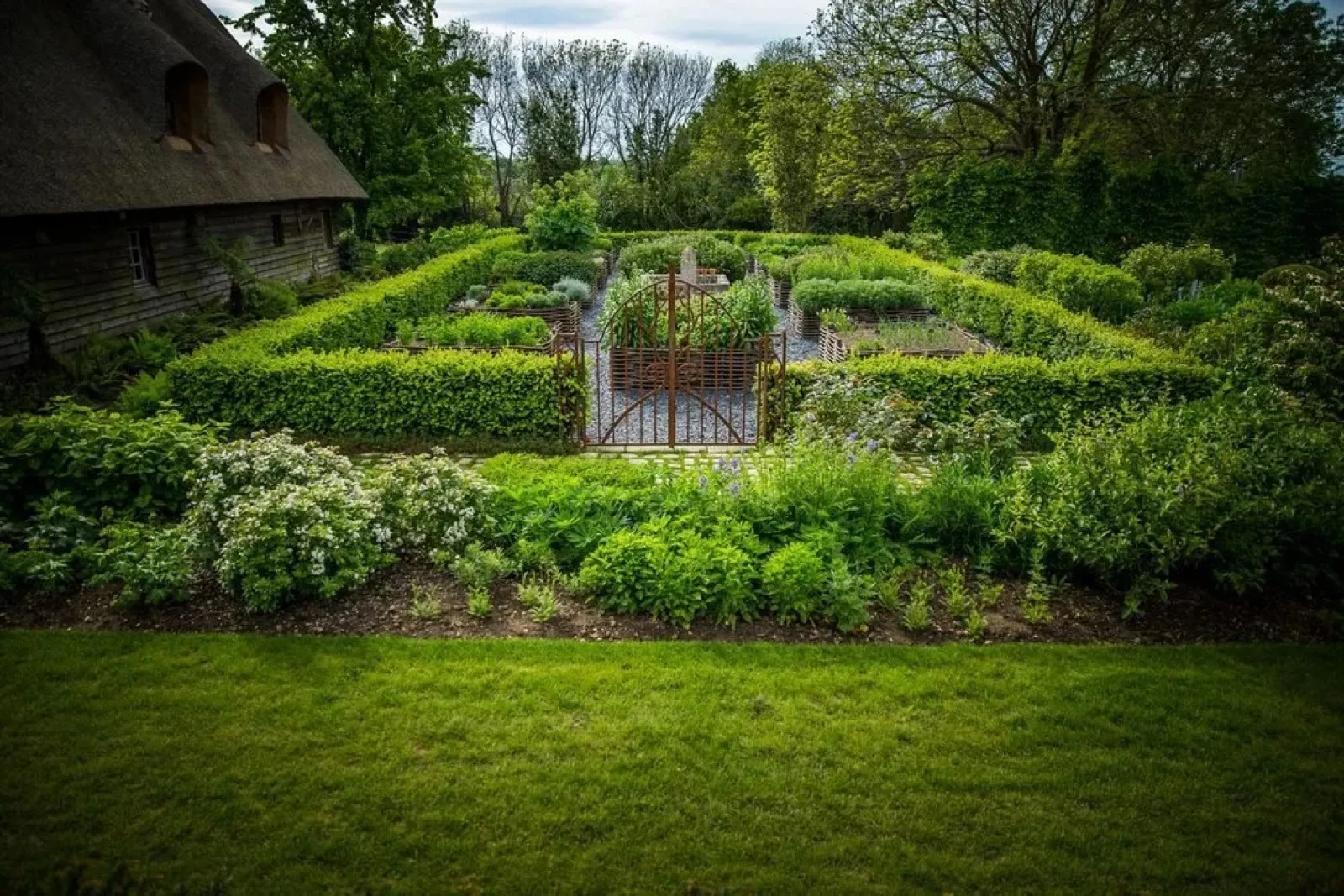 Un charmant jardin des simples